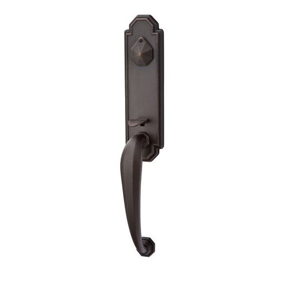 Medium Bronze Handleset F133330DMBRH212, EMTEK, Mfr# F133330DMBRH212